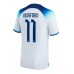 Maillot de foot Angleterre Marcus Rashford #11 Domicile vêtements Monde 2022 Manches Courtes